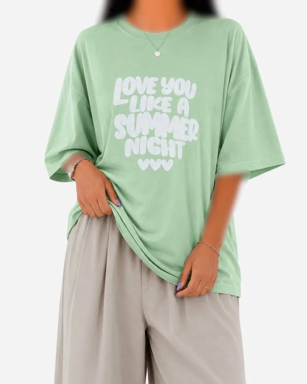 تیشرت باکسی LOVE